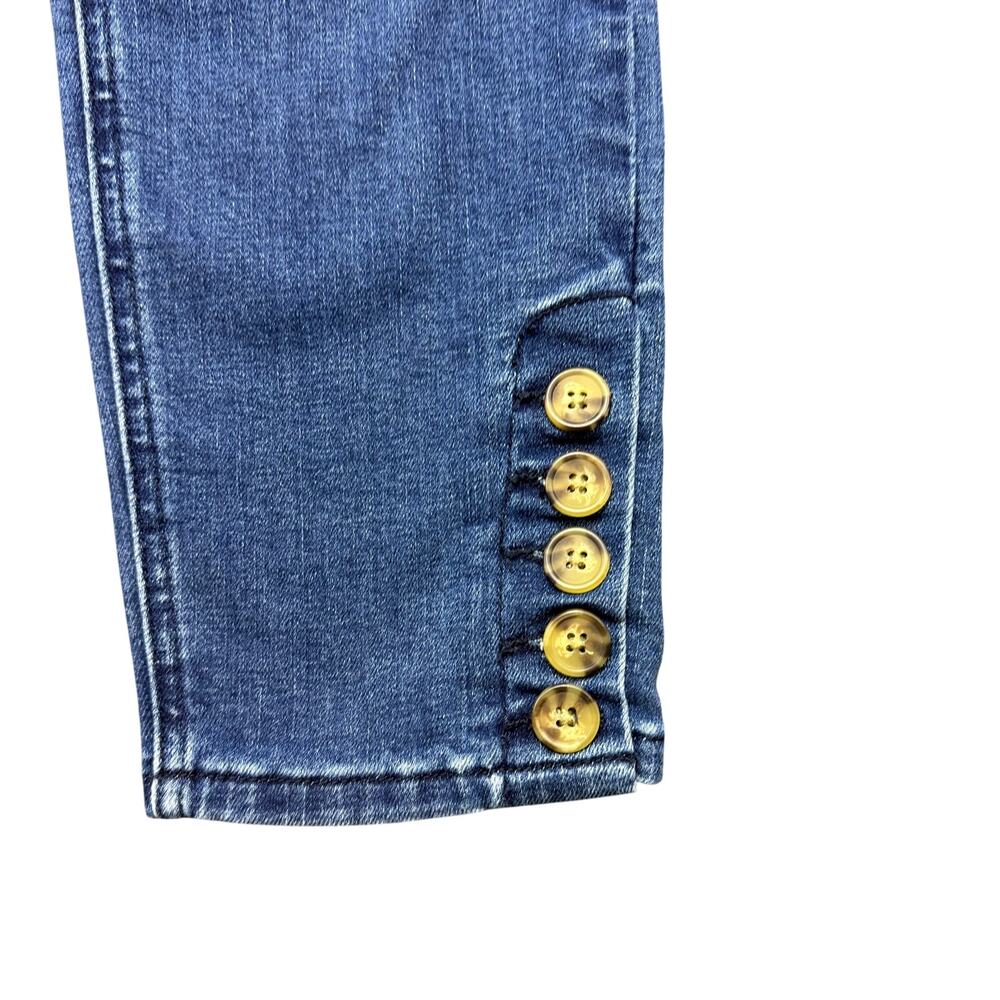 Passports Jeans Women's Size 8 Straight Leg‎ Buttoned Leg Opening (30x26) - Picture 5 of 8